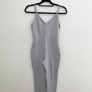 Athletic One Piece Catsuit Jumpsuit Set